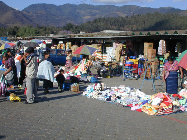 Market in old city guatamla feb 2003