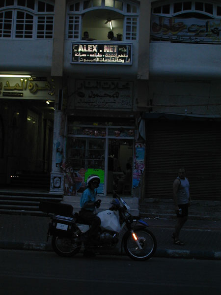 outside alex internet cafe mersa matruh