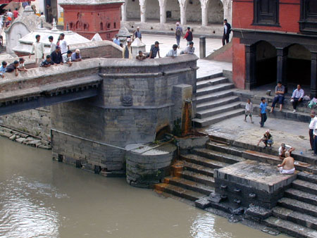 Body cremation site