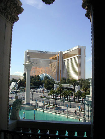The Mirage hotel